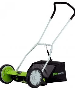 Deals 😍 Greenworks Lawn Mowers 16-in 5 Reel Lawn Mower ⭐
