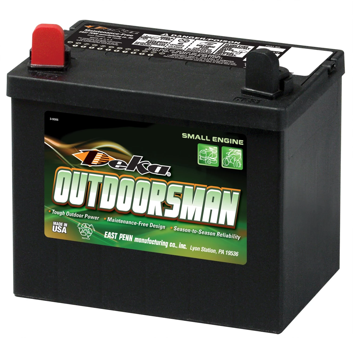 Wholesale 👍 Deka Power Equipment Parts 12-Volt 410-Amp Mower Battery 🎁 1 Wholesale 👍 Deka Power Equipment Parts 12-Volt 410-Amp Mower Battery 🎁