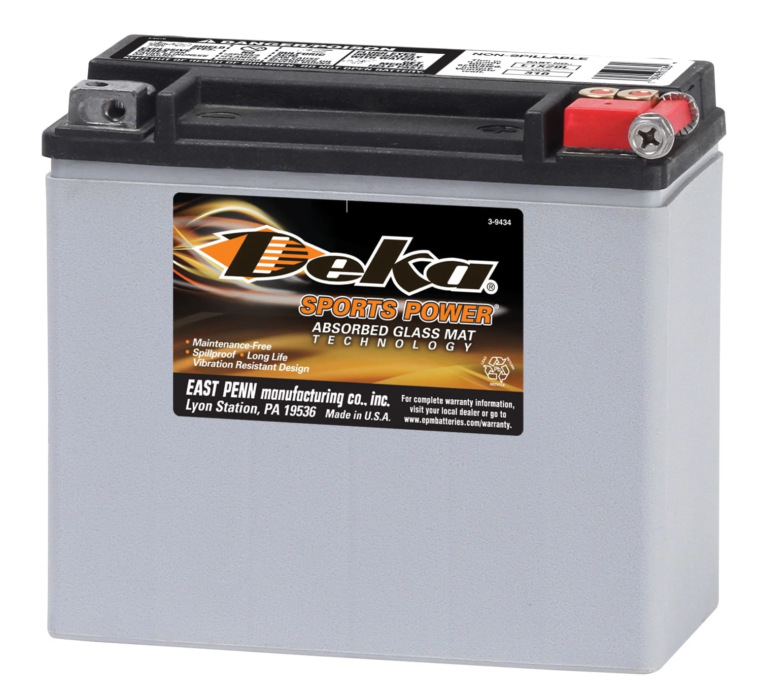 Budget 🎉 Deka Power Equipment Parts 12-Volt Motorcycle Battery 🤩 1 Budget 🎉 Deka Power Equipment Parts 12-Volt Motorcycle Battery 🤩