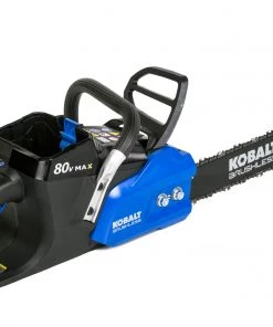 Best Sale 😀 Kobalt Cordless Electric Chainsaws 80-volt Max 18-in Brushless Cordless Electric Chainsaw 2 Ah (Battery & Charger Included) 🧨 -Deals Outdoor Tools Store 04609721 scaled