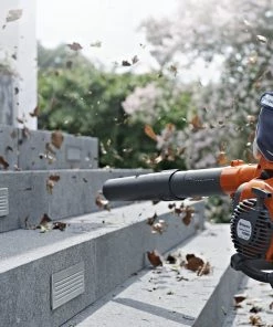 Best deal 😍 Husqvarna Leaf Blowers 125BVX 28-cc 2-Cycle 170-MPH 470-CFM Handheld Gas Leaf Blower with Vacuum Kit 🎉 -Deals Outdoor Tools Store 04713113 scaled