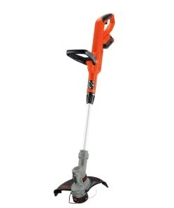 Promo 👏 BLACK+DECKER Trimmers & Edgers 20-Volt Max 12-in Straight Cordless String Trimmer with Edger Capable (Battery Included) 🔔 -Deals Outdoor Tools Store 04965303