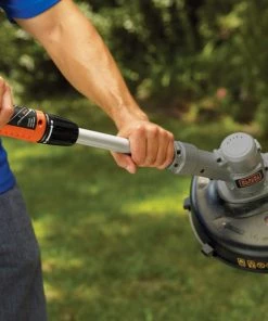 Promo 👏 BLACK+DECKER Trimmers & Edgers 20-Volt Max 12-in Straight Cordless String Trimmer with Edger Capable (Battery Included) 🔔 -Deals Outdoor Tools Store 04965305