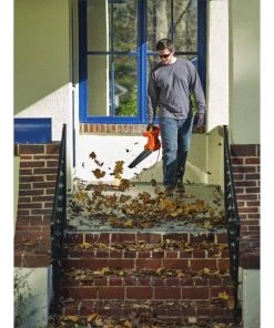 Cheap 💯 BLACK+DECKER Leaf Blowers 7-Amp 180-CFM 180-MPH Corded Electric Leaf Blower ❤️ -Deals Outdoor Tools Store 05337490