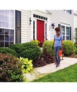 Budget 💯 BLACK+DECKER Leaf Blowers 20-volt Max 80-CFM Handheld Cordless Electric Leaf Blower (Battery Included) 🧨 -Deals Outdoor Tools Store 07611092