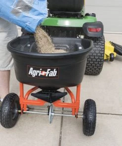 Discount ⭐ Agri-Fab Spreaders & Sprayers Capacity Broadcast Tow-Behind Spreader ❤️ -Deals Outdoor Tools Store 08090609 scaled