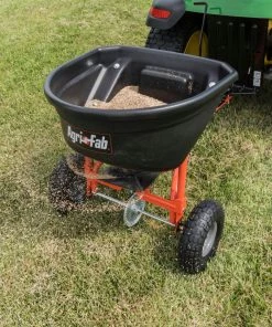 Discount ⭐ Agri-Fab Spreaders & Sprayers Capacity Broadcast Tow-Behind Spreader ❤️ -Deals Outdoor Tools Store 08090610 scaled