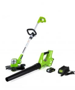 Cheapest 🎁 Greenworks Power Equipment Combo Kits 2-Piece 24-volt Cordless Power Equipment Combo Kit 🛒