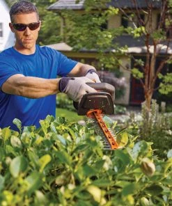 Flash Sale ⌛ BLACK+DECKER Trimmers & Edgers POWERCUT 20-Volt Max 22-in Dual Cordless Electric Hedge Trimmer 2 Ah (Battery & Charger Included) 💯 -Deals Outdoor Tools Store 08860614