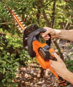 Flash Sale ⌛ BLACK+DECKER Trimmers & Edgers POWERCUT 20-Volt Max 22-in Dual Cordless Electric Hedge Trimmer 2 Ah (Battery & Charger Included) 💯 -Deals Outdoor Tools Store 08860617