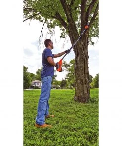 Best reviews of 🤩 BLACK+DECKER Chainsaws & Pole Saws 20-Volt Max 8-in Cordless Electric Pole Saw (Battery & Charger Included) 🎁 -Deals Outdoor Tools Store 09034582