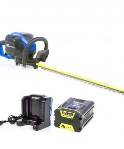 Cheapest ❤️ Kobalt Trimmers & Edgers 80-Volt Max 26-in Dual Cordless Electric Hedge Trimmer (Battery & Charger Included) 🧨 -Deals Outdoor Tools Store 09252084