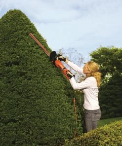 Best reviews of 😍 BLACK+DECKER Trimmers & Edgers 3.3-Amp 24-in Corded Electric Hedge Trimmer ❤️ -Deals Outdoor Tools Store 09291324