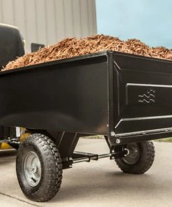 Outlet 😍 Agri-Fab Lawn Mowers 10-cu ft Steel Dump Cart 🤩 -Deals Outdoor Tools Store 09642524