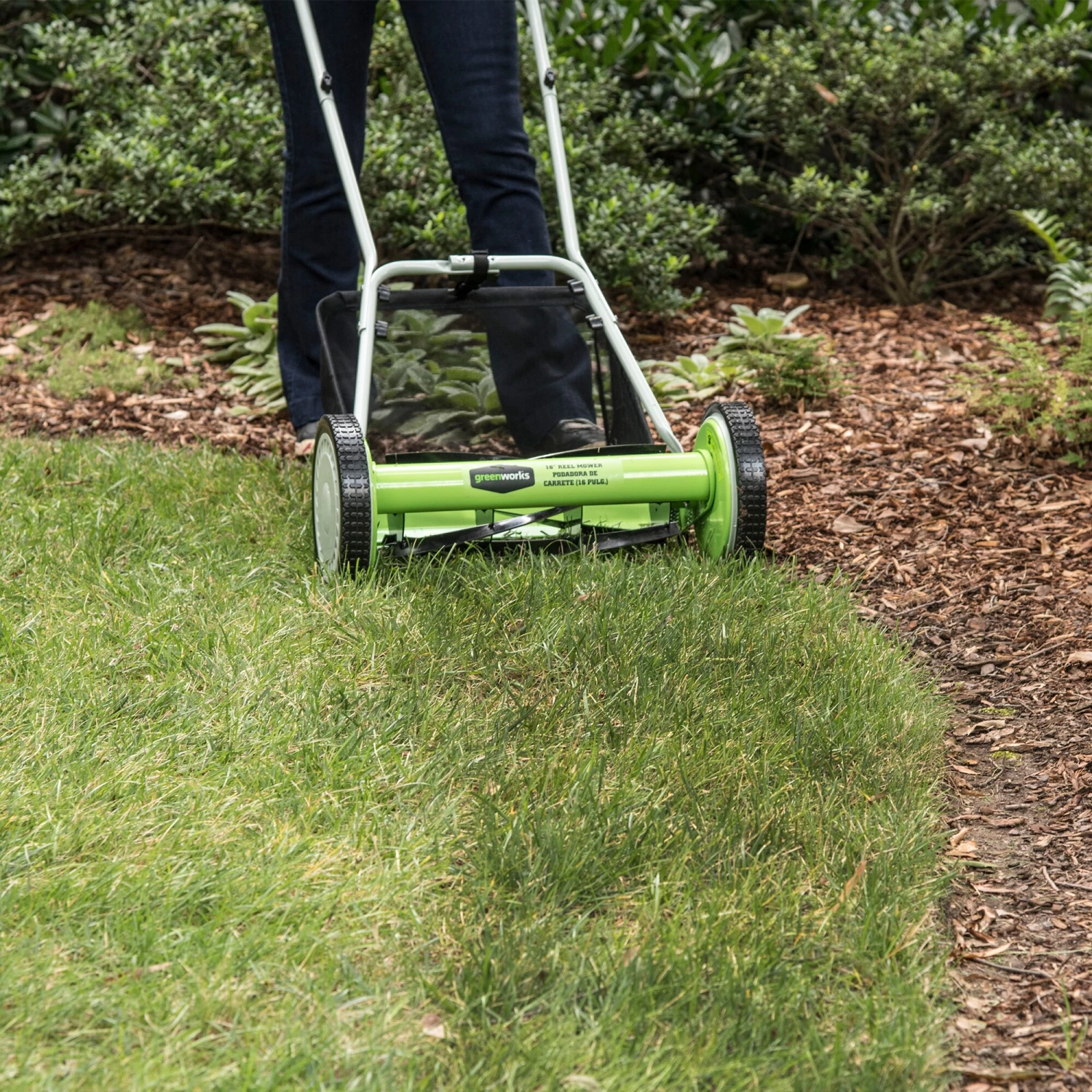 Deals 😍 Greenworks Lawn Mowers 16-in 5 Reel Lawn Mower ⭐ 10 Deals 😍 Greenworks Lawn Mowers 16-in 5 Reel Lawn Mower ⭐ - Image 10