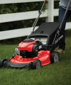 Coupon 🛒 CRAFTSMAN Lawn Mowers M110 140-cc 21-in Gas Push Lawn Mower Briggs & Stratton Engine 🎉 -Deals Outdoor Tools Store 09849338