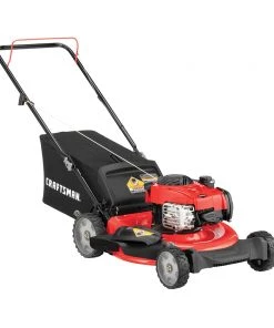 Coupon 🛒 CRAFTSMAN Lawn Mowers M110 140-cc 21-in Gas Push Lawn Mower Briggs & Stratton Engine 🎉
