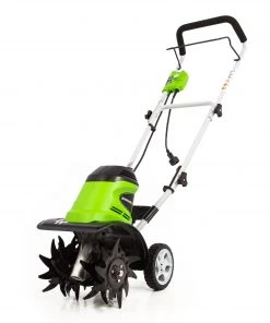 Best Sale 🧨 Greenworks Tillers & Cultivators 8.5-Amp 11-in Forward-rotating Corded Electric Cultivator ✔️