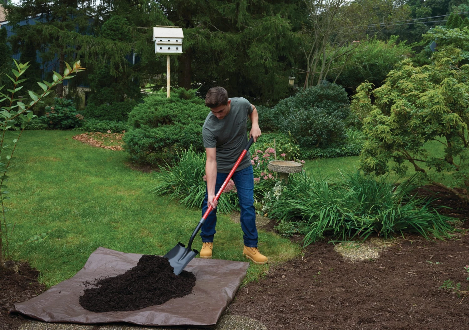 Brand new ⭐ CRAFTSMAN Lawn & Garden Hand Tools 55-in Fiberglass Handle Transfer Shovel ⌛ 4 Brand new ⭐ CRAFTSMAN Lawn & Garden Hand Tools 55-in Fiberglass Handle Transfer Shovel ⌛ - Image 4