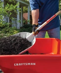 Cheap 🧨 CRAFTSMAN Lawn & Garden Hand Tools 28-in Wood D-Handle Scoop 🛒 -Deals Outdoor Tools Store 10163669 scaled