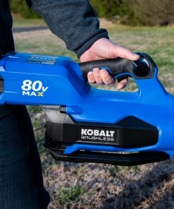 New 🔥 Kobalt Leaf Blowers 80-volt Max 630-CFM Brushless Handheld Cordless Electric Leaf Blower (Tool Only) ✔️ -Deals Outdoor Tools Store 10216810