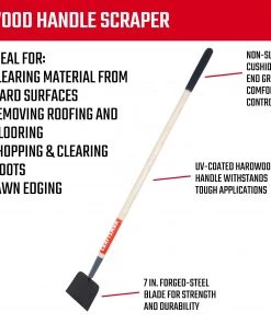 Outlet ⭐ CRAFTSMAN Lawn & Garden Hand Tools Scraper 💯 -Deals Outdoor Tools Store 10334524