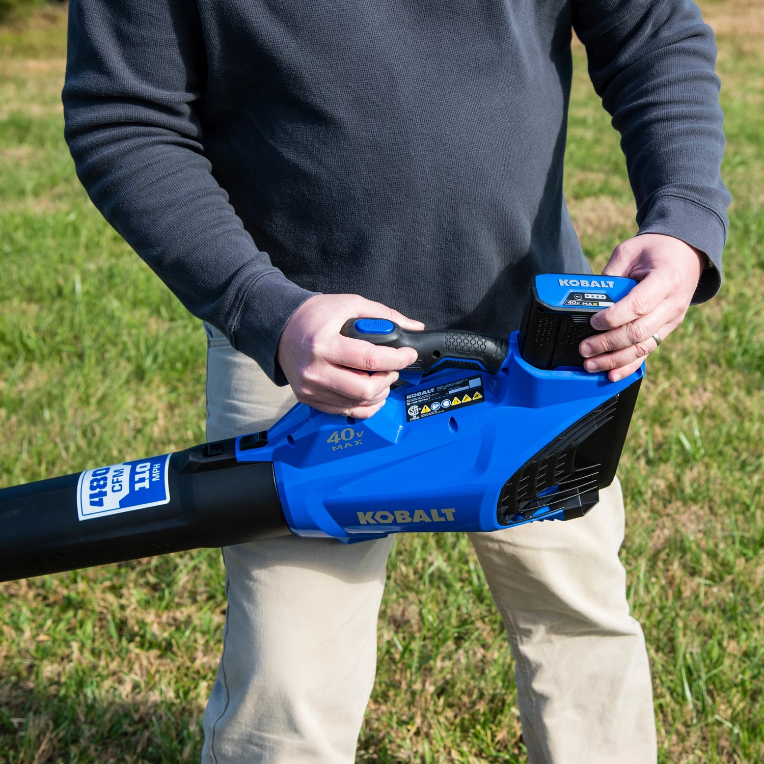 Best deal 🌟 Kobalt Leaf Blowers 40-Volt Max 110-MPH Handheld Cordless Electric Leaf Blower(Battery Not Included) 😀 9 Best deal 🌟 Kobalt Leaf Blowers 40-Volt Max 110-MPH Handheld Cordless Electric Leaf Blower(Battery Not Included) 😀 - Image 9