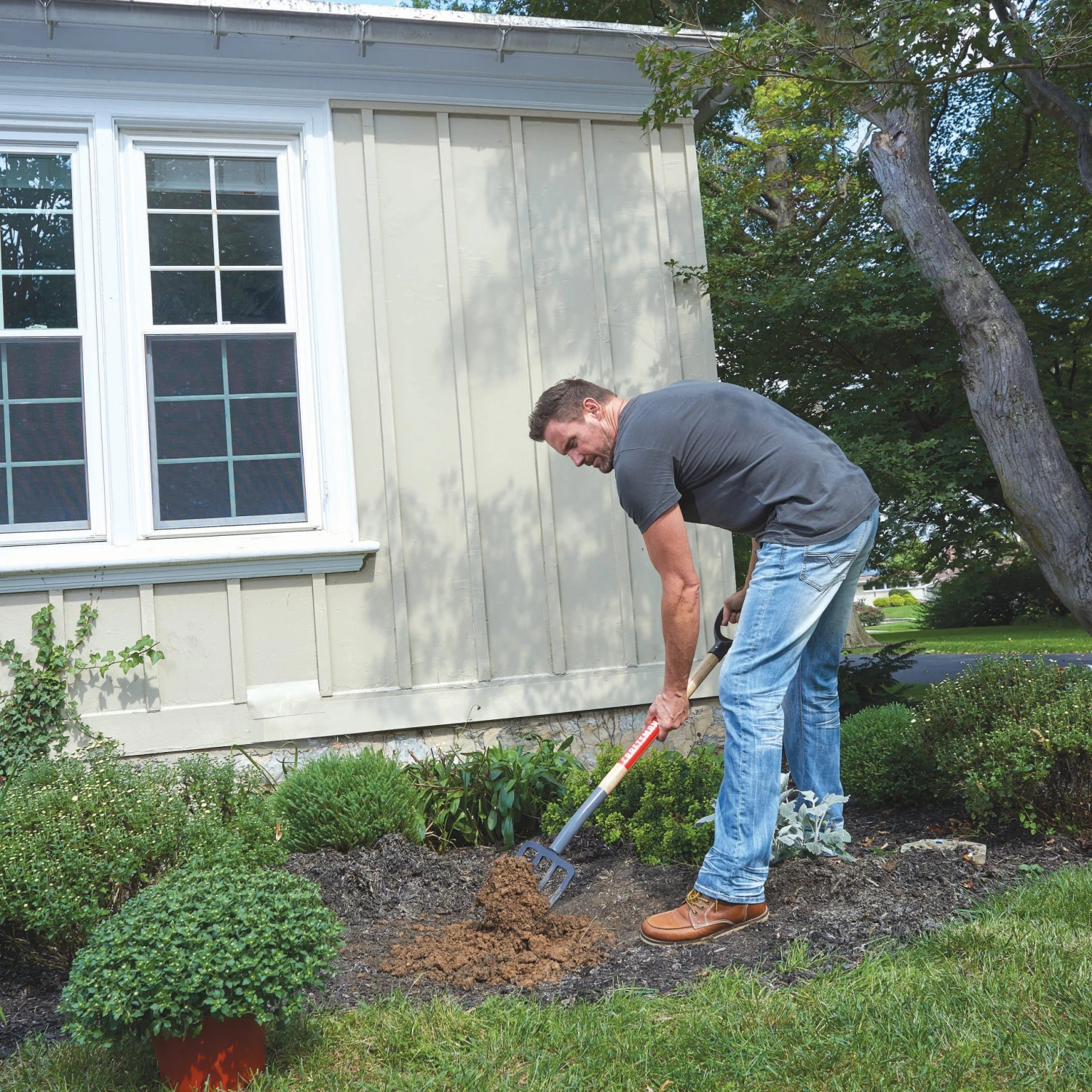 Outlet ๐ CRAFTSMAN Lawn & Garden Hand Tools 42-in L Wood-Handle Forged Spading Fork ๐ฏ 3 Outlet ๐ CRAFTSMAN Lawn & Garden Hand Tools 42-in L Wood-Handle Forged Spading Fork ๐ฏ - Image 3