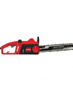 Discount ❤️ CRAFTSMAN Chainsaws & Pole Saws 12 Amps 16-in Corded Electric Chainsaw 💯 -Deals Outdoor Tools Store 10741804