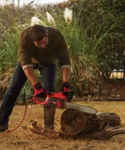 Discount ❤️ CRAFTSMAN Chainsaws & Pole Saws 12 Amps 16-in Corded Electric Chainsaw 💯 -Deals Outdoor Tools Store 10741806