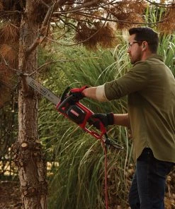 Discount ❤️ CRAFTSMAN Chainsaws & Pole Saws 12 Amps 16-in Corded Electric Chainsaw 💯 -Deals Outdoor Tools Store 10741807