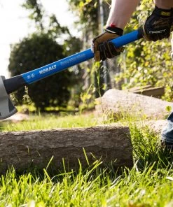 Discount 🧨 Kobalt Axes & Mauls Steel Michigan Axe with 36-in Fiberglass Handle 🔥 -Deals Outdoor Tools Store 10881192