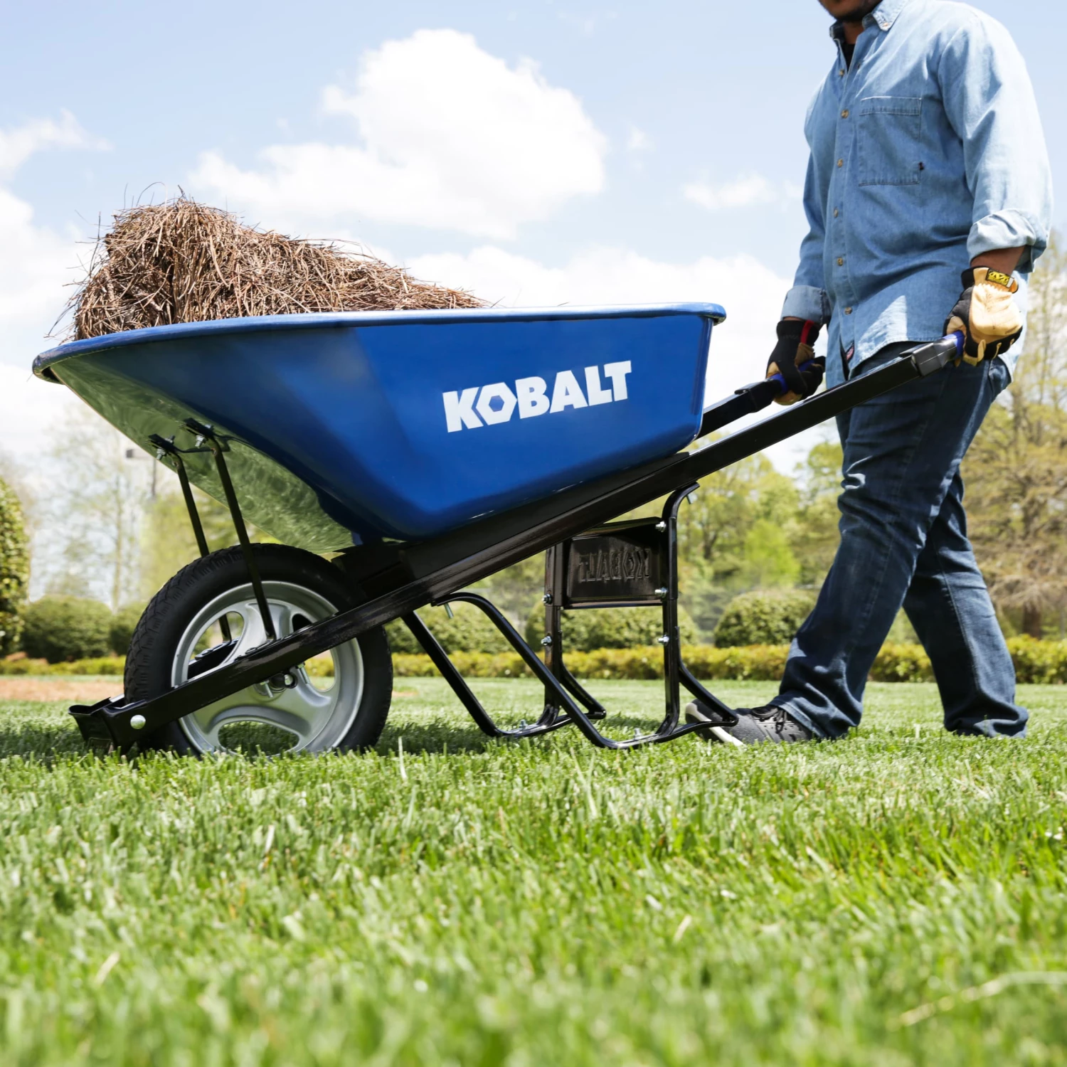 Wholesale โจ Kobalt Wheelbarrows & Yard Carts 6-cu ft Steel Wheelbarrow with Flat-Free Tire(s) ๐ 3 Wholesale โจ Kobalt Wheelbarrows & Yard Carts 6-cu ft Steel Wheelbarrow with Flat-Free Tire(s) ๐ - Image 3