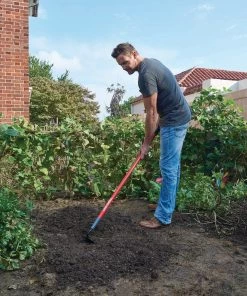 Best deal 🔔 CRAFTSMAN Lawn & Garden Hand Tools 54-in Fiberglass-Handle Garden Hoe ❤️ -Deals Outdoor Tools Store 11361417 scaled