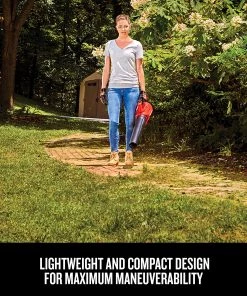 Flash Sale 🛒 CRAFTSMAN Leaf Blowers 20-volt Max 340-CFM Handheld Cordless Electric Leaf Blower (Battery & Charger Included) 🎁 -Deals Outdoor Tools Store 11426724