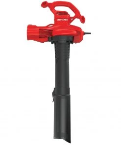Budget ✨ CRAFTSMAN Leaf Blowers 12-Amp 450-CFM 260-MPH Corded Electric Leaf Blower (Vacuum Kit Included) 👏 -Deals Outdoor Tools Store 11736194