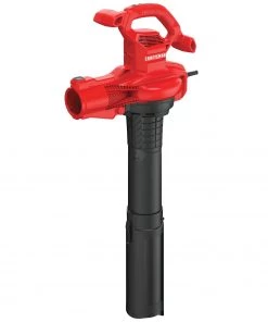 Budget ✨ CRAFTSMAN Leaf Blowers 12-Amp 450-CFM 260-MPH Corded Electric Leaf Blower (Vacuum Kit Included) 👏 -Deals Outdoor Tools Store 11736195