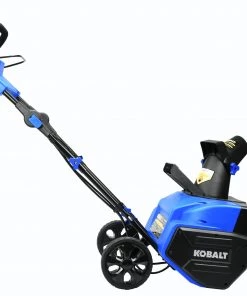 Flash Sale ⭐ Kobalt Snow Blowers 15-Amp 21-in Corded Electric Snow Blower 🌟 -Deals Outdoor Tools Store 12084602