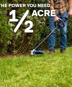 Coupon ✔️ Kobalt Trimmers & Edgers 40-Volt Max 16-in Straight Cordless String Trimmer with Attachment Capable and (Battery Included) 🌟 -Deals Outdoor Tools Store 12085939