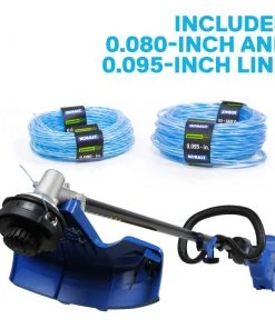 Coupon ✔️ Kobalt Trimmers & Edgers 40-Volt Max 16-in Straight Cordless String Trimmer with Attachment Capable and (Battery Included) 🌟 -Deals Outdoor Tools Store 12085942