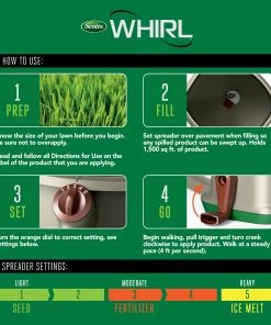 Best Sale 🎉 Scotts Spreaders & Sprayers Whirl Hand-Held Spreader 👍 -Deals Outdoor Tools Store 13611104