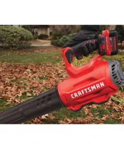 Best deal 👍 CRAFTSMAN Leaf Blowers V20 20-volt Max 350-CFM Brushless Handheld Cordless Electric Leaf Blower (Battery Included) ⌛ -Deals Outdoor Tools Store 14206869