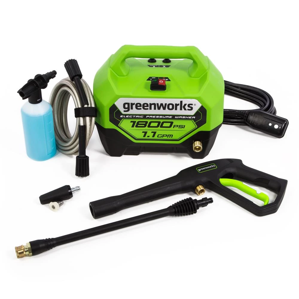 Deals ❤️ Greenworks Pressure Washers 1800-PSI 1.1-GPM Cold Water Electric Pressure Washer 🧨 4 Deals ❤️ Greenworks Pressure Washers 1800-PSI 1.1-GPM Cold Water Electric Pressure Washer 🧨 - Image 4