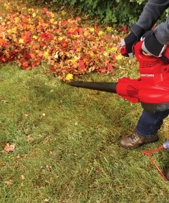 Budget ✨ CRAFTSMAN Leaf Blowers 12-Amp 450-CFM 260-MPH Corded Electric Leaf Blower (Vacuum Kit Included) 👏 -Deals Outdoor Tools Store 15280305
