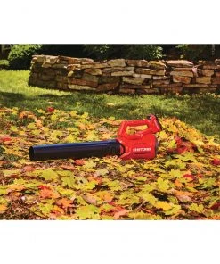 Flash Sale 🛒 CRAFTSMAN Leaf Blowers 20-volt Max 340-CFM Handheld Cordless Electric Leaf Blower (Battery & Charger Included) 🎁 -Deals Outdoor Tools Store 15280317