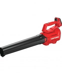 Flash Sale 🛒 CRAFTSMAN Leaf Blowers 20-volt Max 340-CFM Handheld Cordless Electric Leaf Blower (Battery & Charger Included) 🎁 -Deals Outdoor Tools Store 15280320
