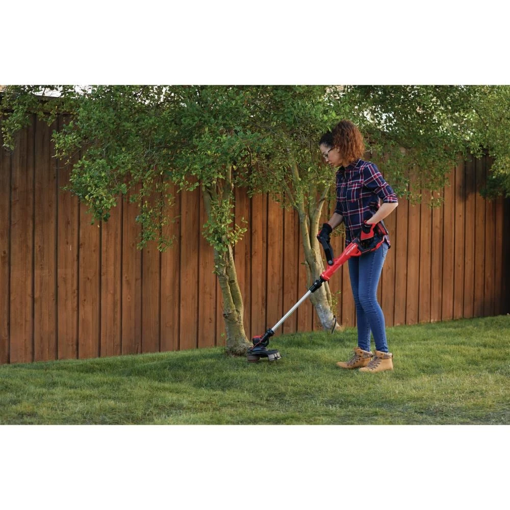 Cheap 🔔 CRAFTSMAN Trimmers & Edgers WEEDWACKER V20 20-Volt Max 13-in Straight Cordless String Trimmer with Edger Capable (Battery Included) 💯 14 Cheap 🔔 CRAFTSMAN Trimmers & Edgers WEEDWACKER V20 20-Volt Max 13-in Straight Cordless String Trimmer with Edger Capable (Battery Included) 💯 - Image 14