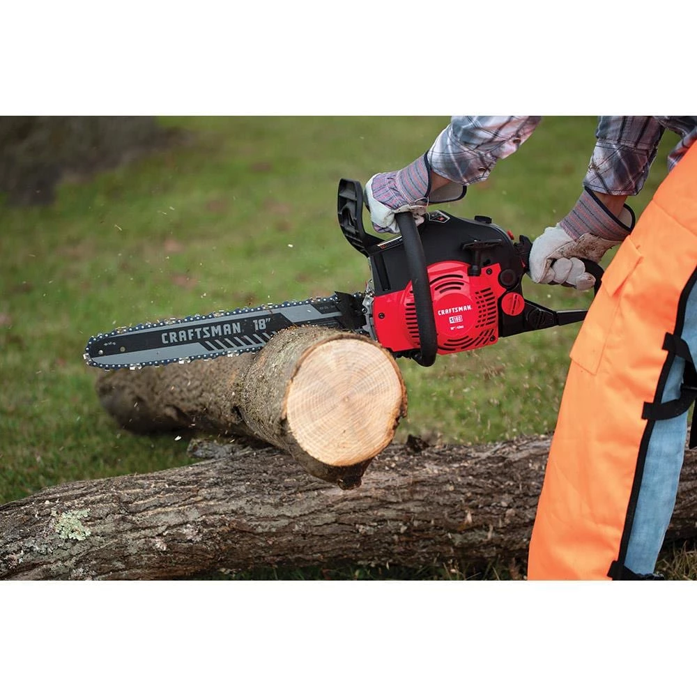 New 🔥 CRAFTSMAN Chainsaws & Pole Saws S180 18-in 42-cc 2-Cycle Gas Chainsaw ⭐ 9 New 🔥 CRAFTSMAN Chainsaws & Pole Saws S180 18-in 42-cc 2-Cycle Gas Chainsaw ⭐ - Image 9