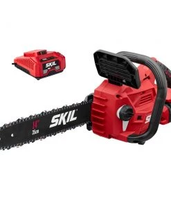 Outlet 👍 SKIL Chainsaws & Pole Saws 40-volt 14-in Brushless Cordless Electric Chainsaw 2.5 Ah (Battery & Charger Included) 🌟