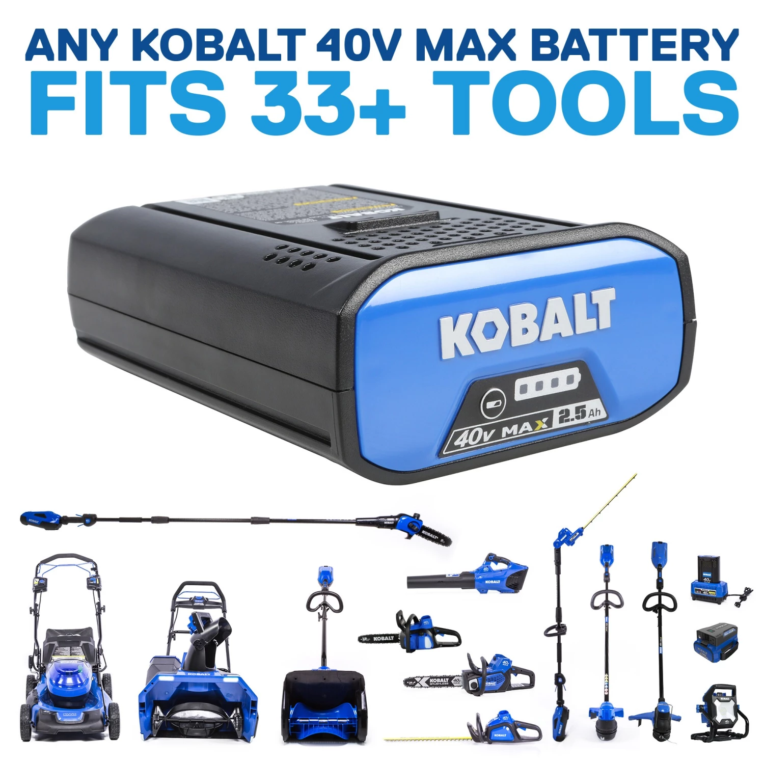 New ❤️ Kobalt Trimmers & Edgers 40-volt Max 15-in Straight Cordless String Trimmer (Tool Only) 🌟 12 New ❤️ Kobalt Trimmers & Edgers 40-volt Max 15-in Straight Cordless String Trimmer (Tool Only) 🌟 - Image 12